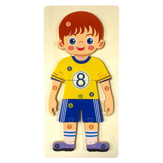 A&T Puzzle Soccer Player || بازل اي اند تي لاعب كرة القدم