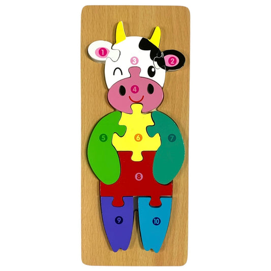 A&T Puzzle Cow || بازل اي  اند تي البقرة