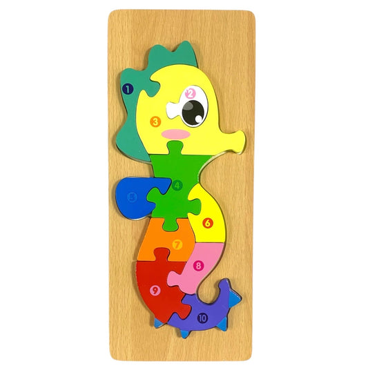 A&T Puzzle Sea Horse || بازل اي  اند تي حصان البحر 