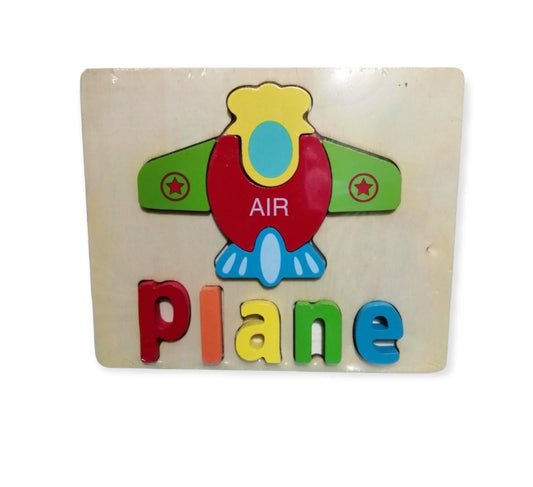 Puzzles Plane 10 Pcs || بازل طياره ١٠ قطعة