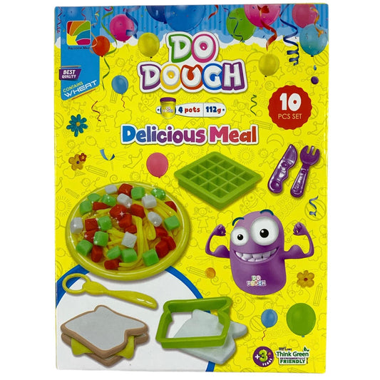 Do Dough Delicious Meal 10 Pc Set || مجموعة طين صلصال دو دوه ١٠ قطعة