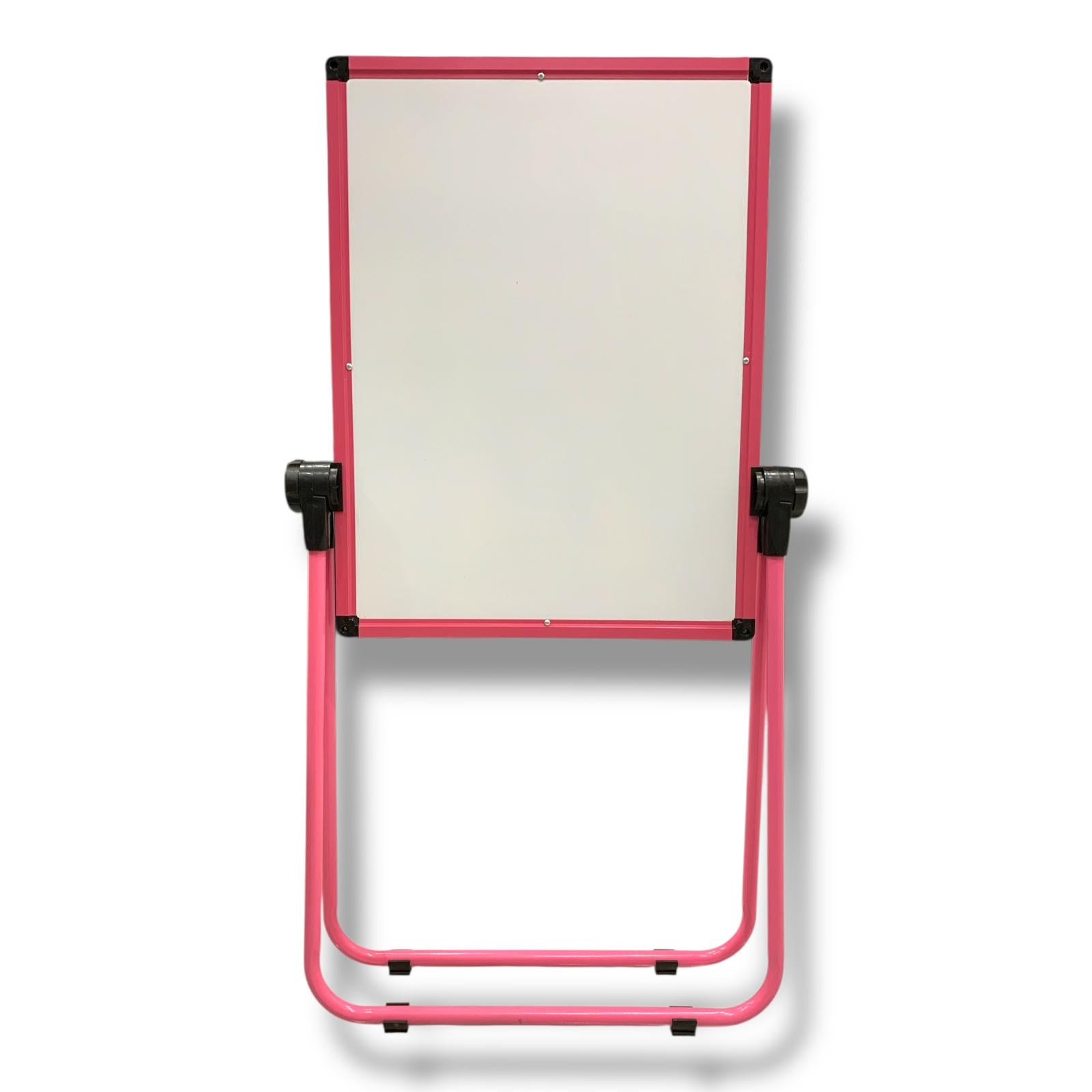 A&T U Shaped Flip Whiteboard 45 x 60 cm Pink || وايت بورد سبورة بيضاء شكل يو مقاس ٤٥ * ٦٠ سم وردي
