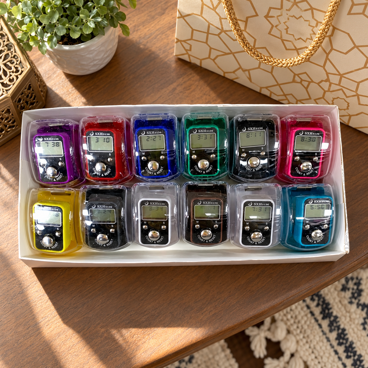 Tasbih Rings Assorted Color by Box || خواتم تسبيح بعلبة الوان متنوعة بالكرتون