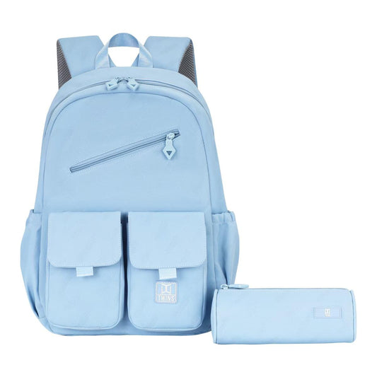 Twins Back to School Backpack Set 2 Pcs # 15 || مجموعة العودة الى المدرسة توينز ٢ قطعة جنطة ظهر و مقلمة #15
