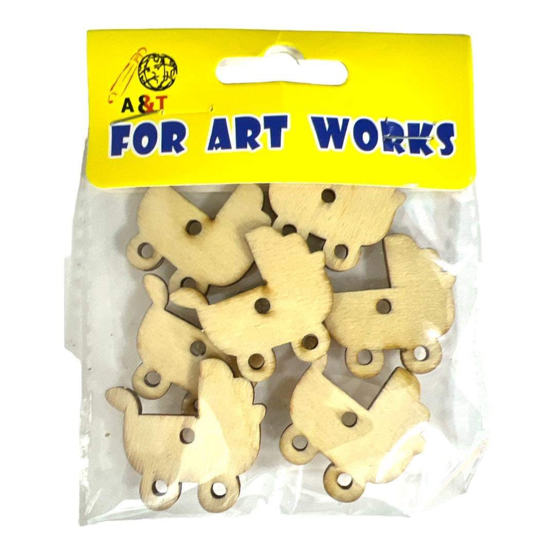 Baby Cart Wood Art || خشبيات ورق عربانة الاطفال