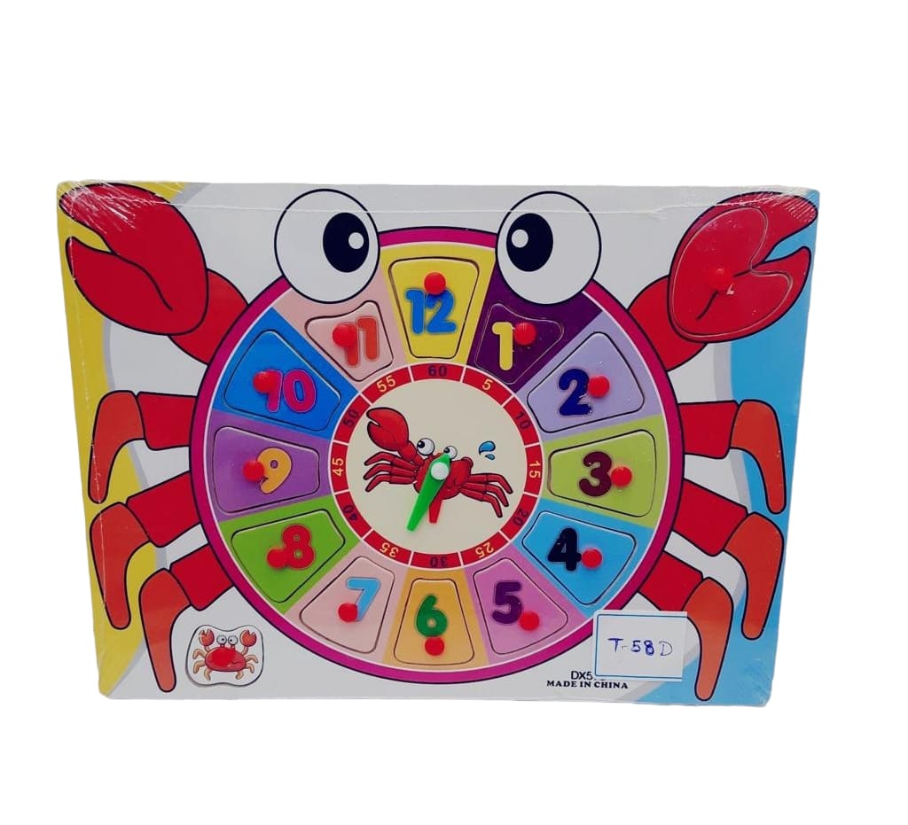 Puzzles Clock Crab || بازل ساعة القبقب