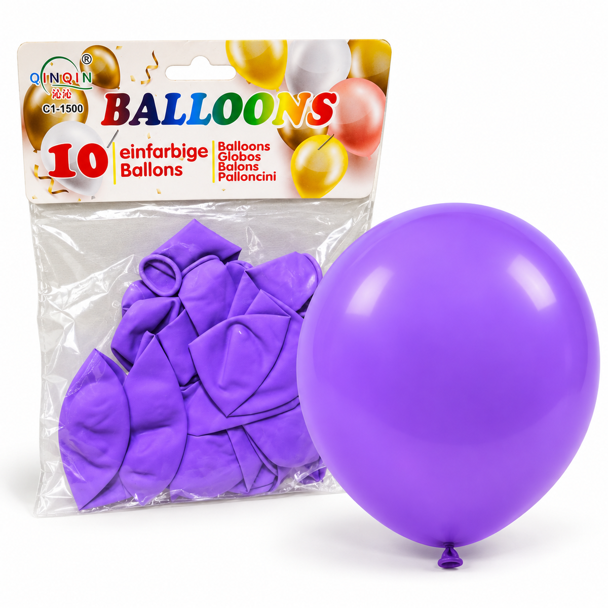 Colored Balloons 10 pcs || بالونات ملونة باكيت ١٠ حبة
