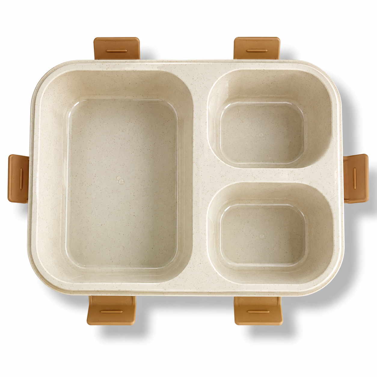 Lunch Box Transparent Cover 3 Section || لانش بوكس غطى شفاف 3 اقسام
