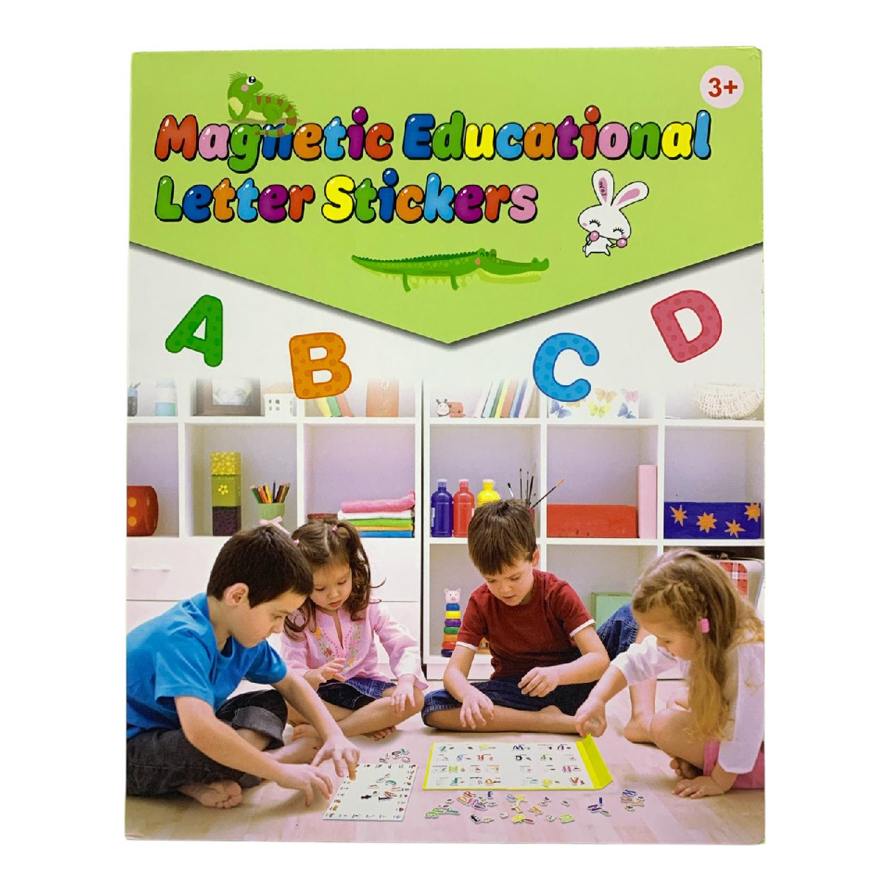 Magnetic Educational Letter Stickers for Kids || ملصقات حروف تعليمية مغناطيسية للأطفال