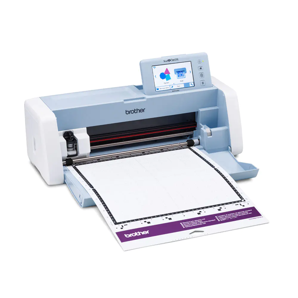 Brother SDX1200 ScanNCut Cutting Machine For Textile Fabrics || ماكينة قص ورق مقوى و ستيكرات و اقمشة برثر