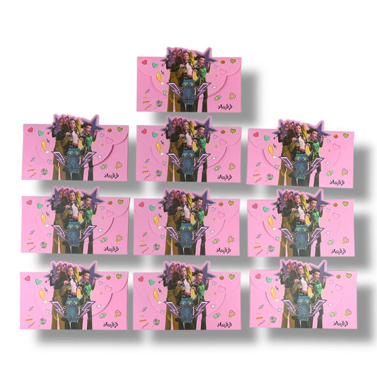 Girgian Envelopes 10 Pcs Kpop Demon Hunters || اظرف قرقيعان ١٠ حبة كي بوب ديمون هنترز