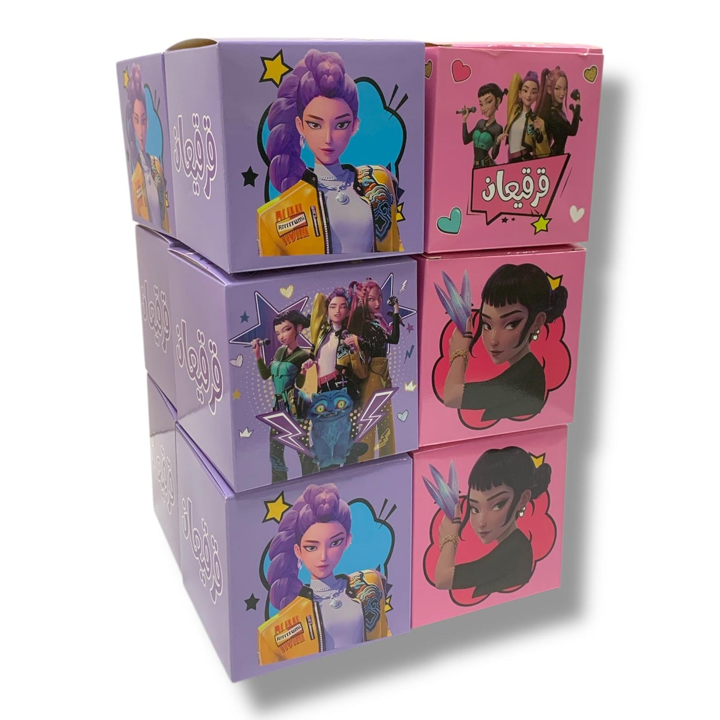 Girgian Puzzle Box 12 Boxes Kpop Demon Hunter || بوكسات قرقيعان بازل 12 بوكس كي بوب ديمون هنتر