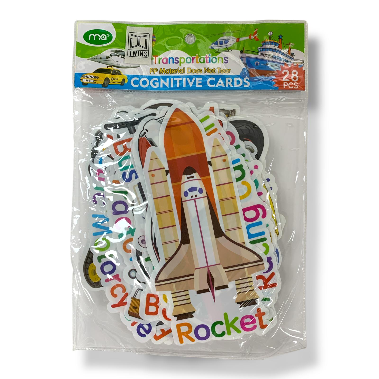 A&T Teachers Whiteboard Strategies Transportations 28 Pcs || استراتيجيات تعليمية للمعلمين وسائل النقل 28 حبة