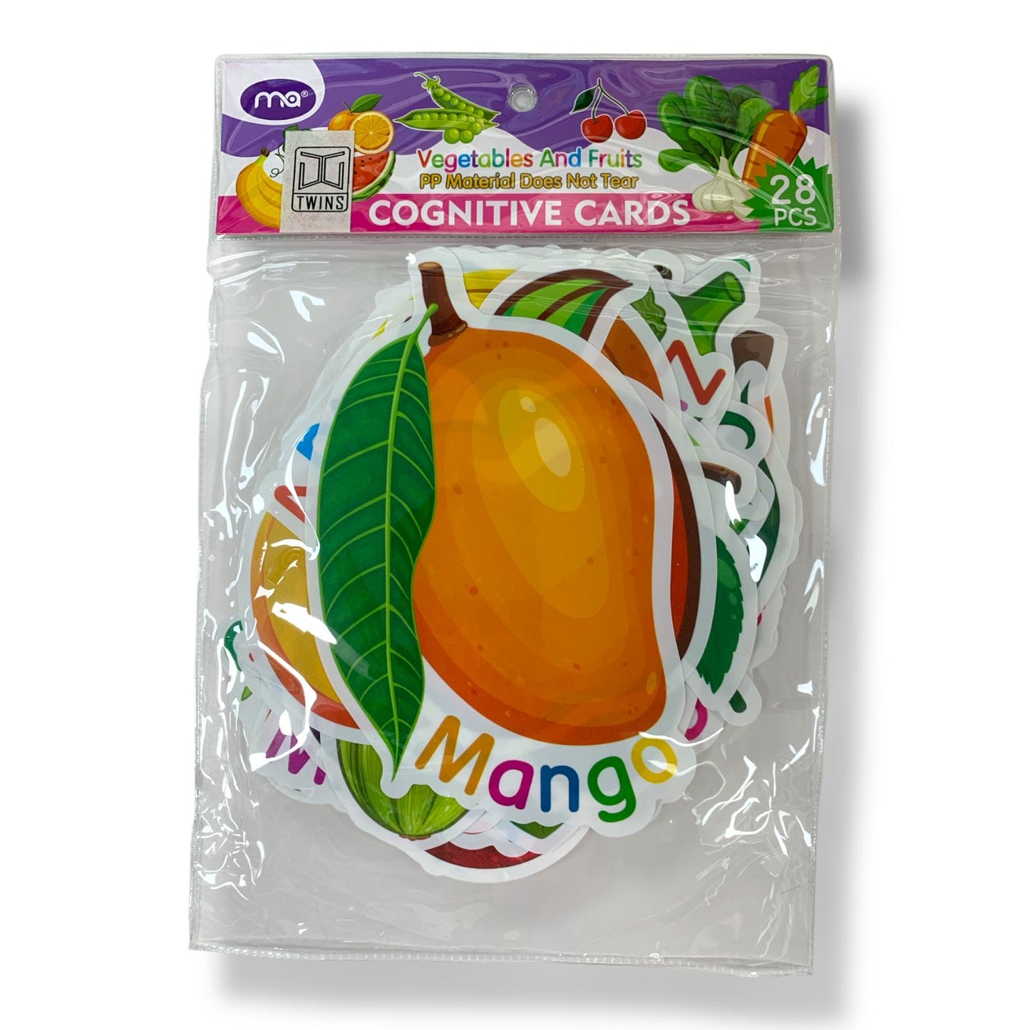 A&T Teachers Whiteboard Strategies Vegetables and Fruits 28 Pcs || استراتيجيات تعليمية للمعلمين الخضار و الفواكه 28 حبة