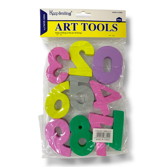 Educational Foam English Numbers || فوم تعليمي ارقام انجليزي