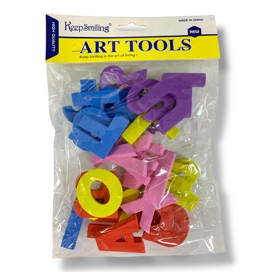 Educational Foam Alphabet Numbers || فوم تعليمي احرف انجليزي