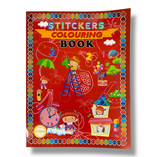 Stickers Coloring Book || دفتر تلوين و ستيكرات 