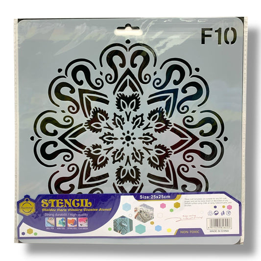 Stencil  25 Cm F10 || ستنسل 25 سم