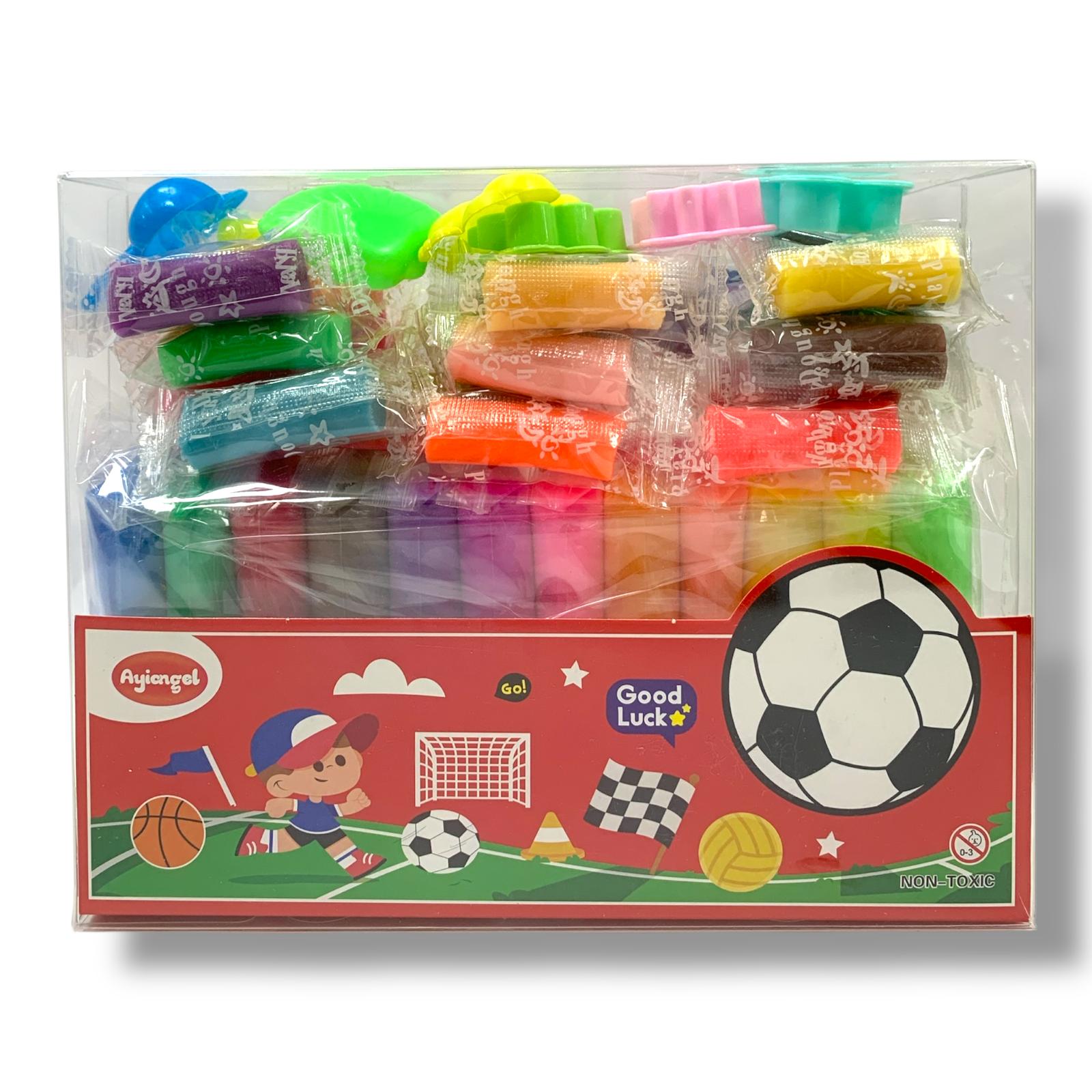 Cotton Slime and Play Dough Mix || علبة طين صلصال و سلايم قطني مكس