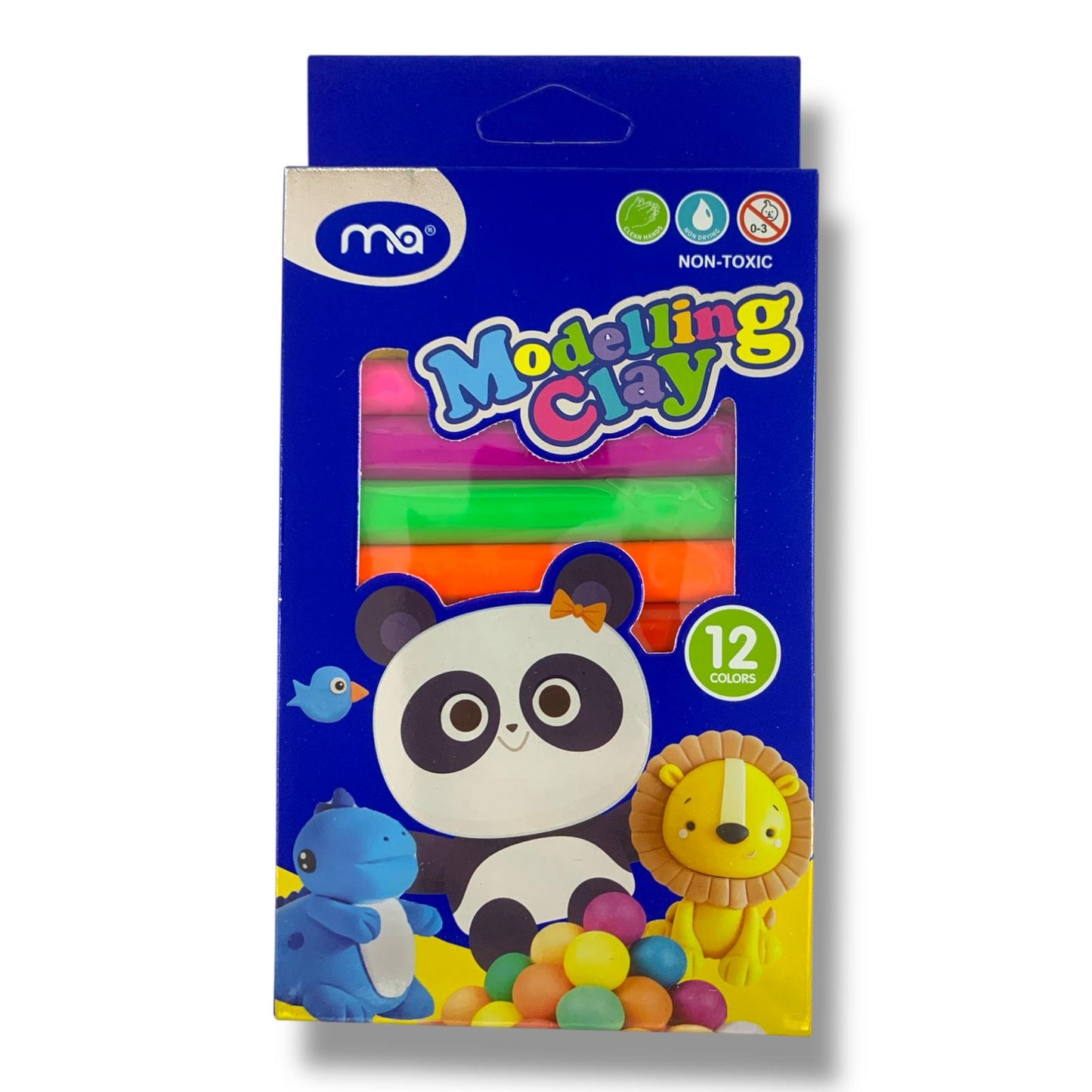 Safe For Kids Modeling Clay 12 Colors || طين صلصال امن للاطفال 12 لون