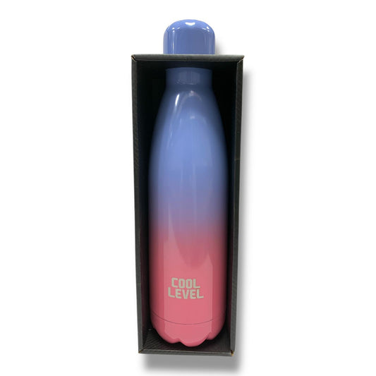 Cool Level Water Bottle 500 ml Double Steel Insulated Gradient 1 || مطارة ماء كول ليفيل دبل ستيل عازلة للحرارة و البرودة 500 مل مدرج 1