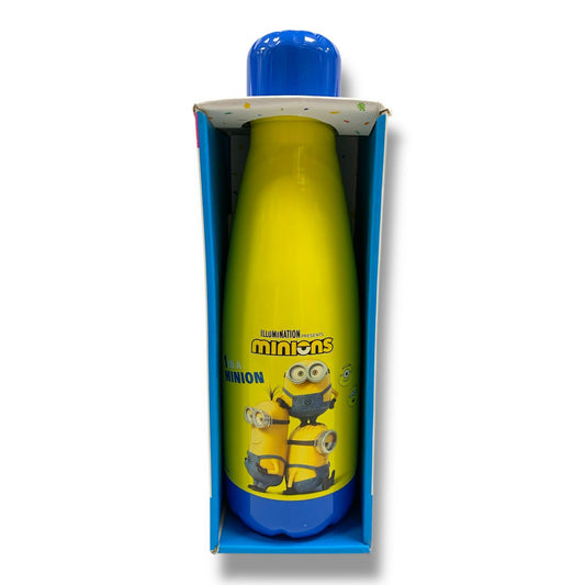 Cool Level Water Bottle 500 ml Double Steel Insulated Minions || مطارة ماء كول ليفيل دبل ستيل عازلة للحرارة و البرودة 500 مل مينيونز