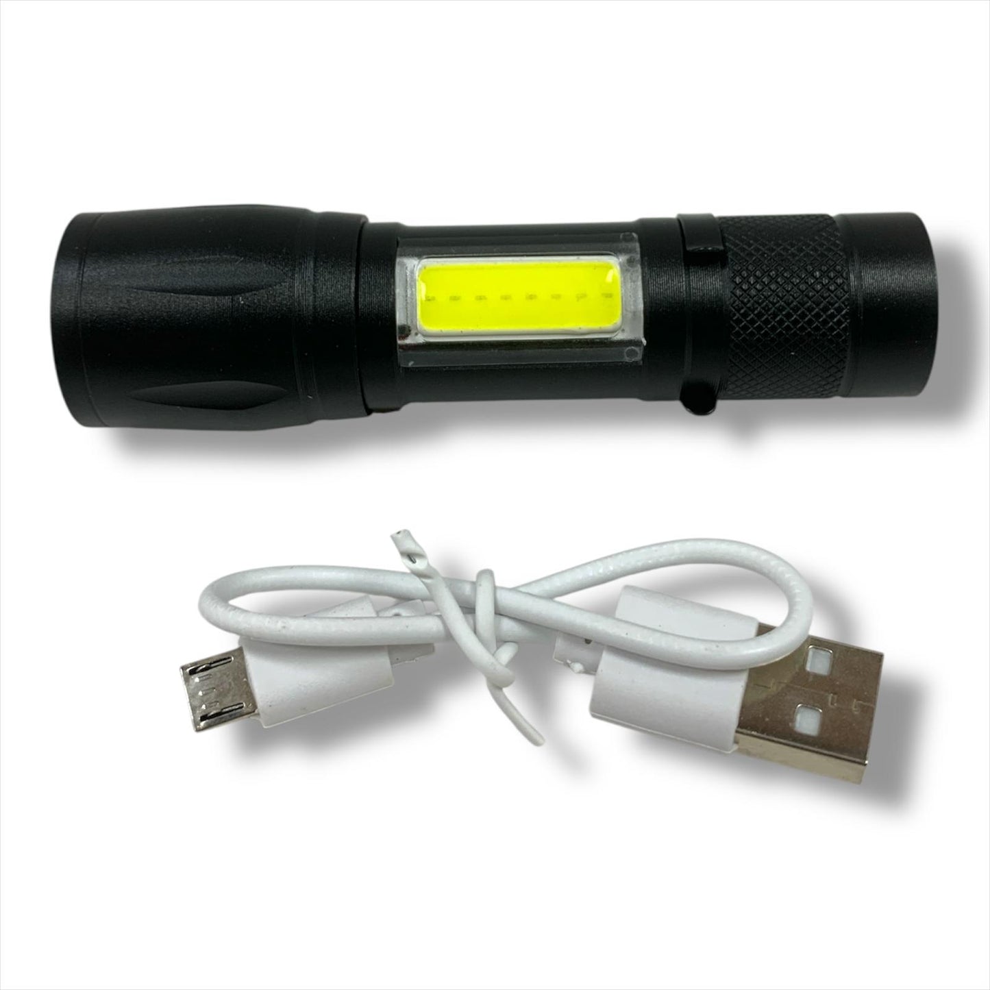 Rechargable LED Flashlight USB || كشاف ليد شحن للطوارئ