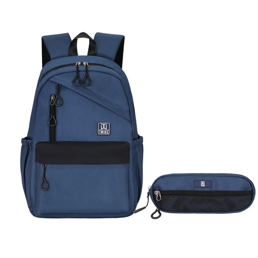 Twins Back to School Backpack Set 2 Pcs # 28 || مجموعة العودة الى المدرسة توينز ٢ قطعة جنطة ظهر و مقلمة #28