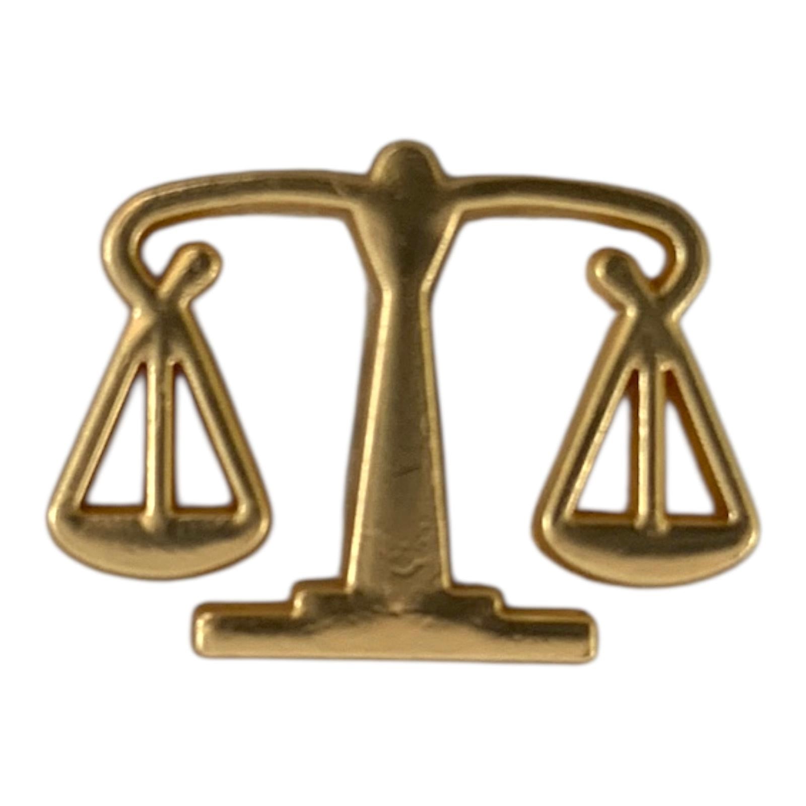 Golden Scale of Justice Metal Phone || ستيكر تلفون حديد ميزان العدل لون ذهبي