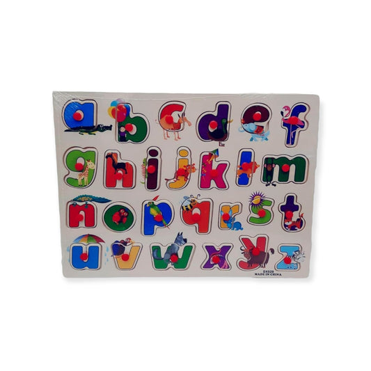 Puzzles English Small Letters 26 Pcs || بازل أحرف إنجليزي ٢٦ قطعة⁩⁩⁩