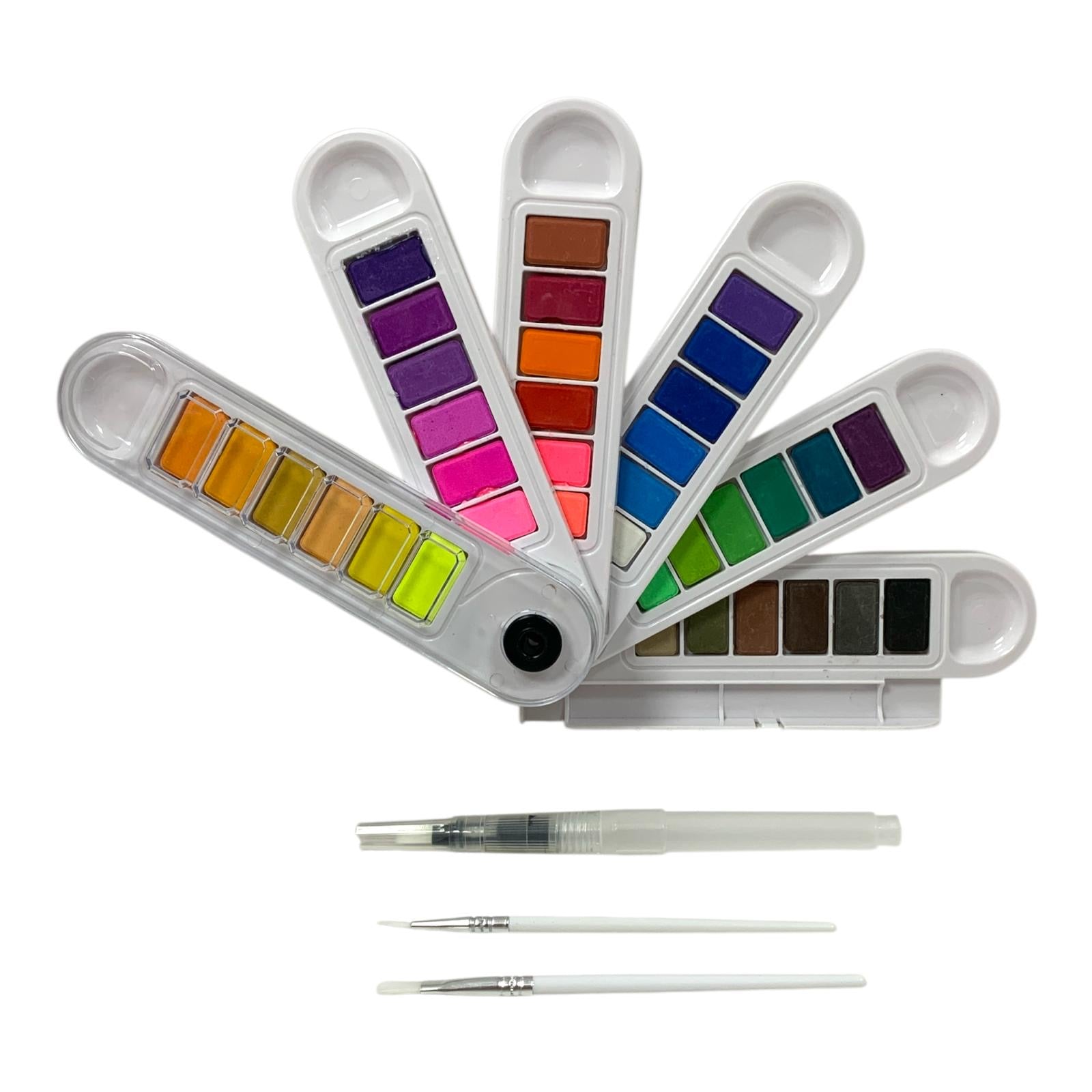 Portable Foldable Water Color Set 36 Colors || مجموعة الوان مائية متنقلة عدد ٣٦ لون