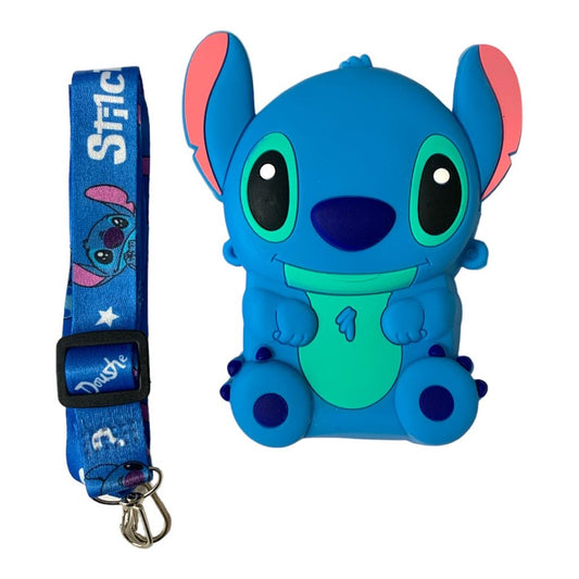 Stitch Bag 13 Cm Blue || جنطة ستيتش جانبية ١٣ سم لون ازرق