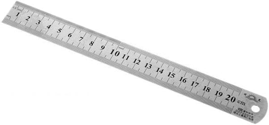 Aluminum Scale Ruler 20 cm || مسطرة الومنيوم 20 سم