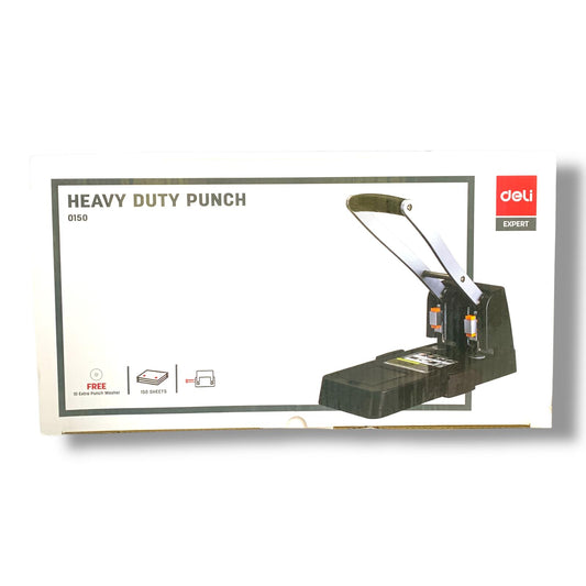 Deli Heavy Duty Punch 0150 || خرامة ديلي شديدة التحمل حتى 150 ورقة