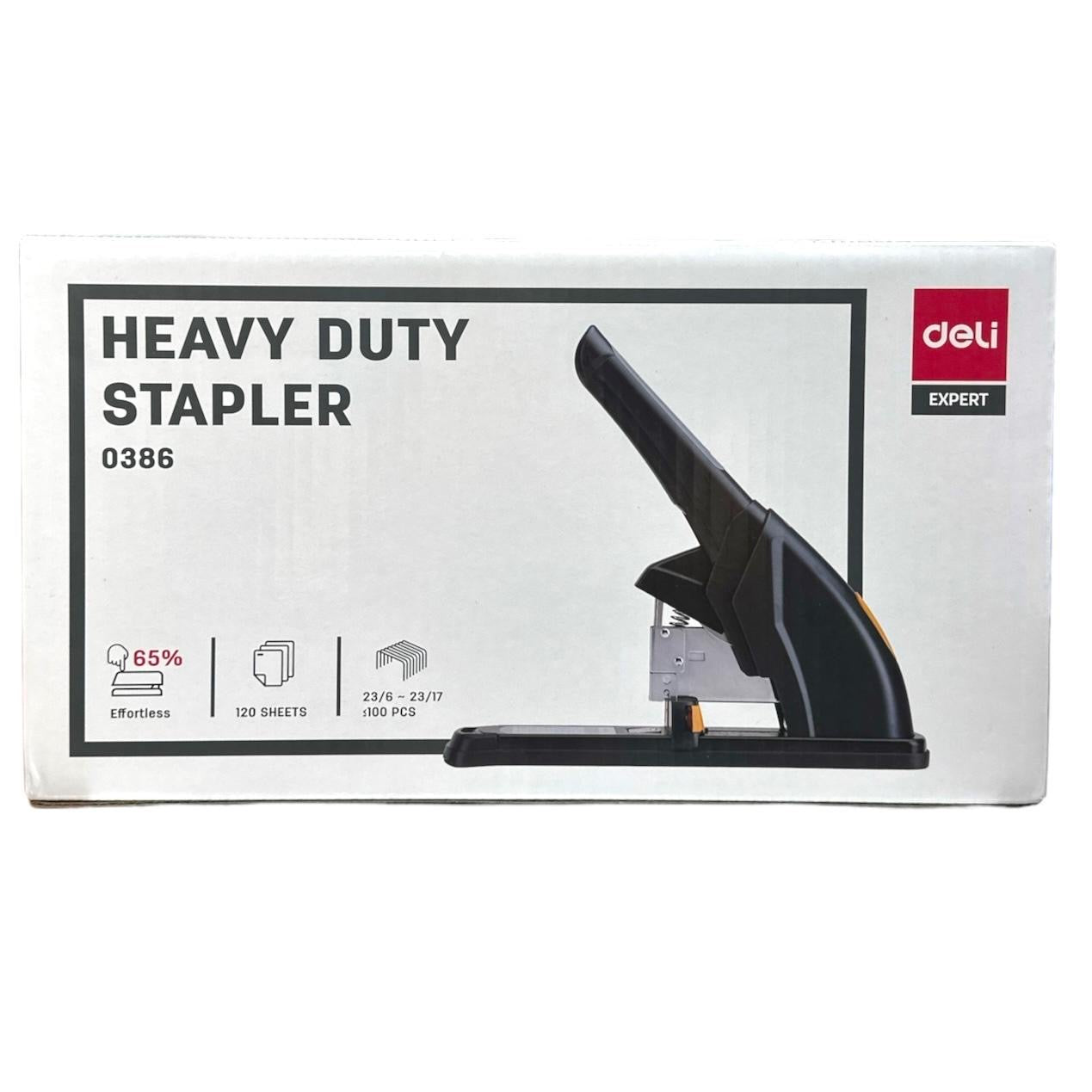 Deli Effortless Heavy Duty Stapler E0386 || دباسة ديلي شديدة التحمل