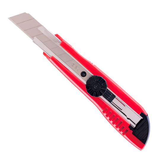 Deli Cutter Knife Assorted Color || مشرط ماركة ديلي الوان متنوعة