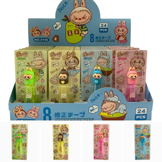 Labubu Correction Tape Assorted Models || كوركتر شريط لابوبو موديلات متنوعة