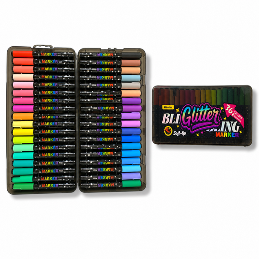 Bling Glitter Marker 36 Color || الوان جليتر ماركر بلينغ 36 لون