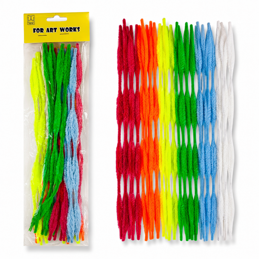 Wavy Colored Sticks || اعواد ملونة مموجة