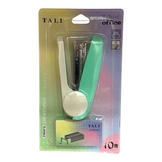 A&T Pastel Stapler Green || دباسة اي اند تي لون باستيل اخضر