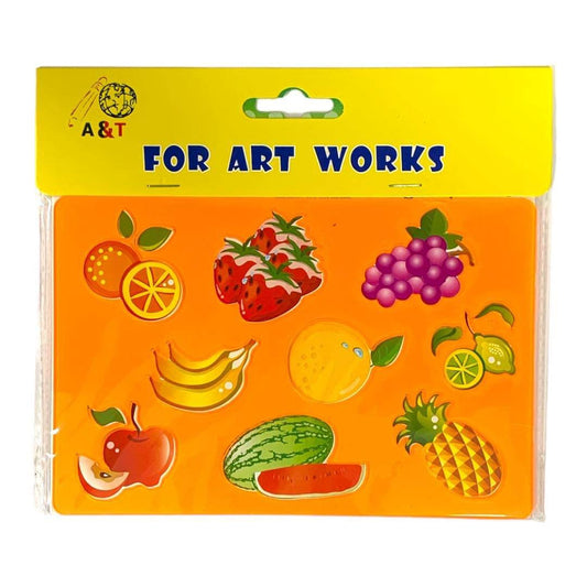 Fruits Stencil Rulers || مساطر ستنسل الفواكه