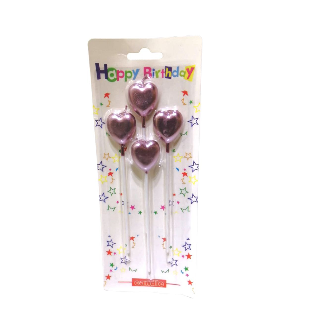 Cake Candles Hearts || شموع عيد ميلاد شكل قلوب