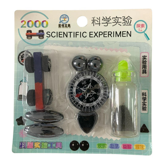 Science Experiment Kit: Compass, Magnets & More || مجموعة تجارب علمية: بوصلة، مغناطيسات والمزيد