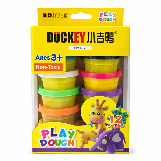 Play Dough Duckey 12 Colors || طين صلصال 12 لون داكي