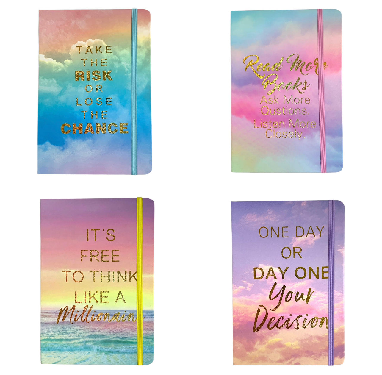 Quotes Printed Notebook 20 x 15 Assorted Models || دفتر مطبوع حجم ١٥*٢٠ موديلات مختلفة الاقتباسات