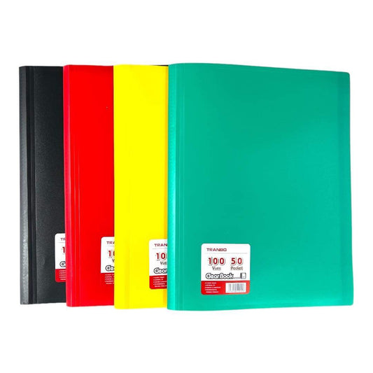 A&T Pocket File 50 Pockets Assorted Colors || ملف جيوب اي اند تي ٥٠ جيب الوان متنوعه