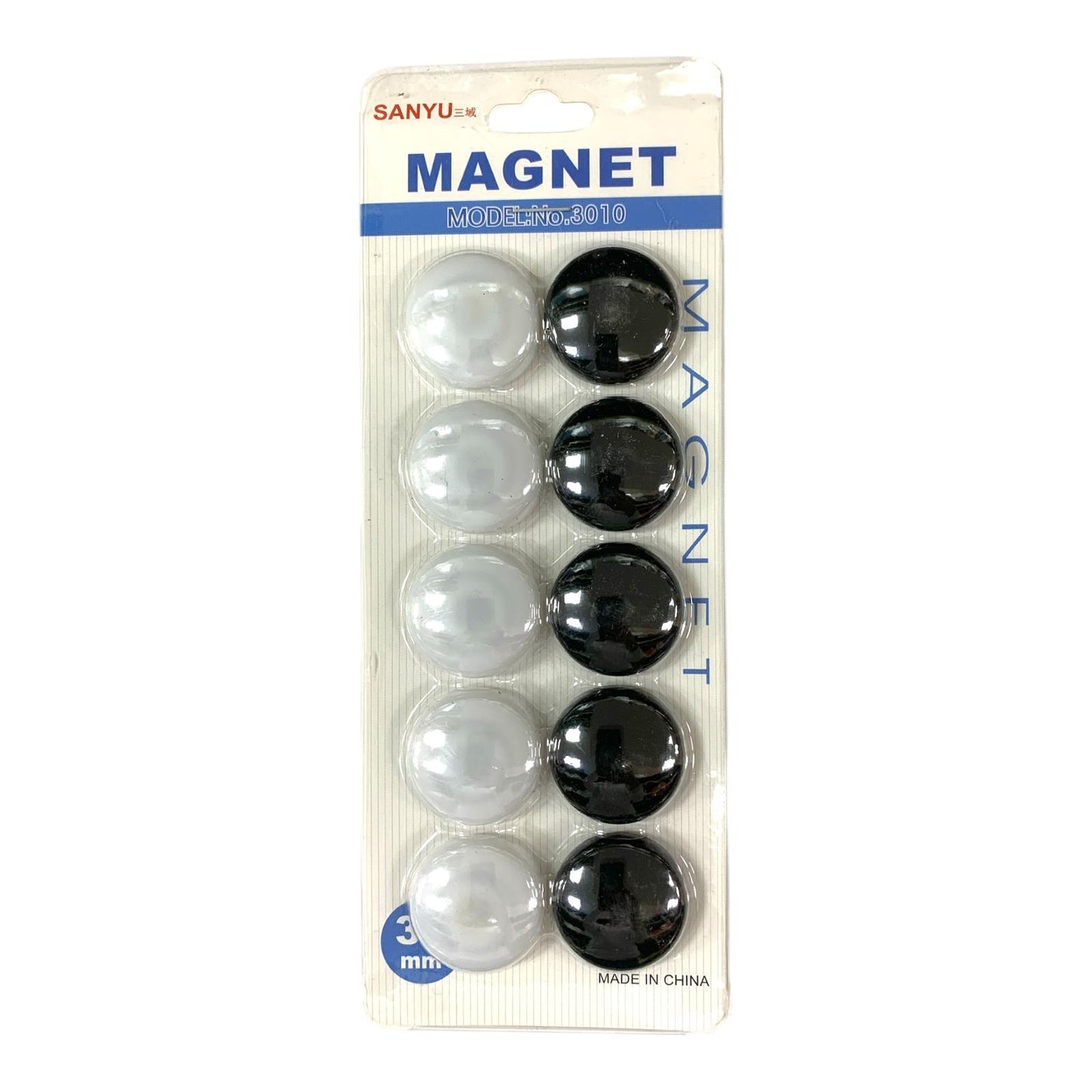 Black and White Magnets 10 Pcs || مغناطيسات اسود و ابيض ١٠ حبة