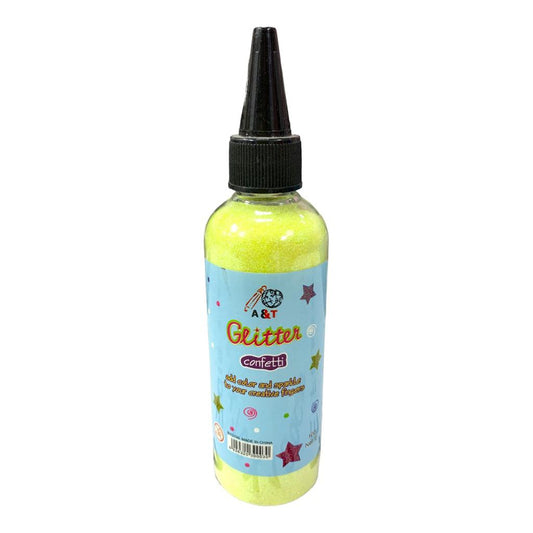 A&T Glitter Confetti Large Size || جليتر ملون A&T، حجم كبير
