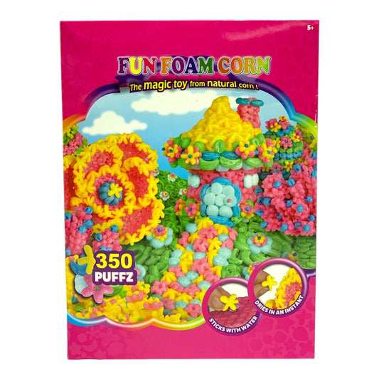 Fun Foam Corn 350 Pcs #1 || لعبة تركيب بف الذرة ٣٥٠ حبة #١