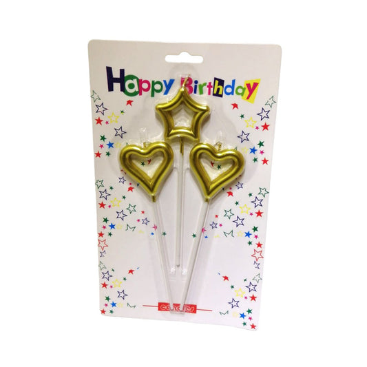 Cake Candles Shapes || شموع عيد ميلاد اشكال